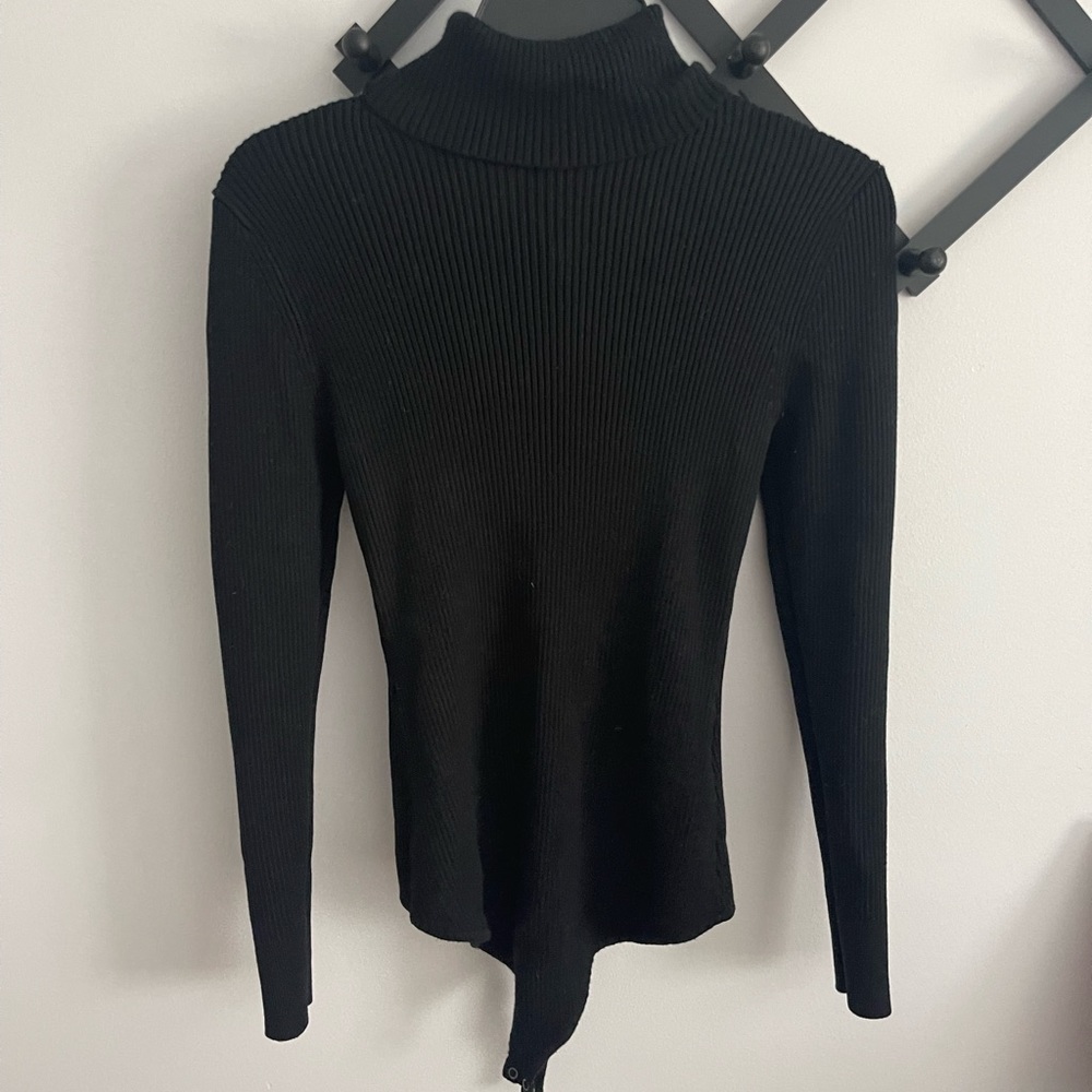 Abercrombie slim turtleneck sweater bodysuit